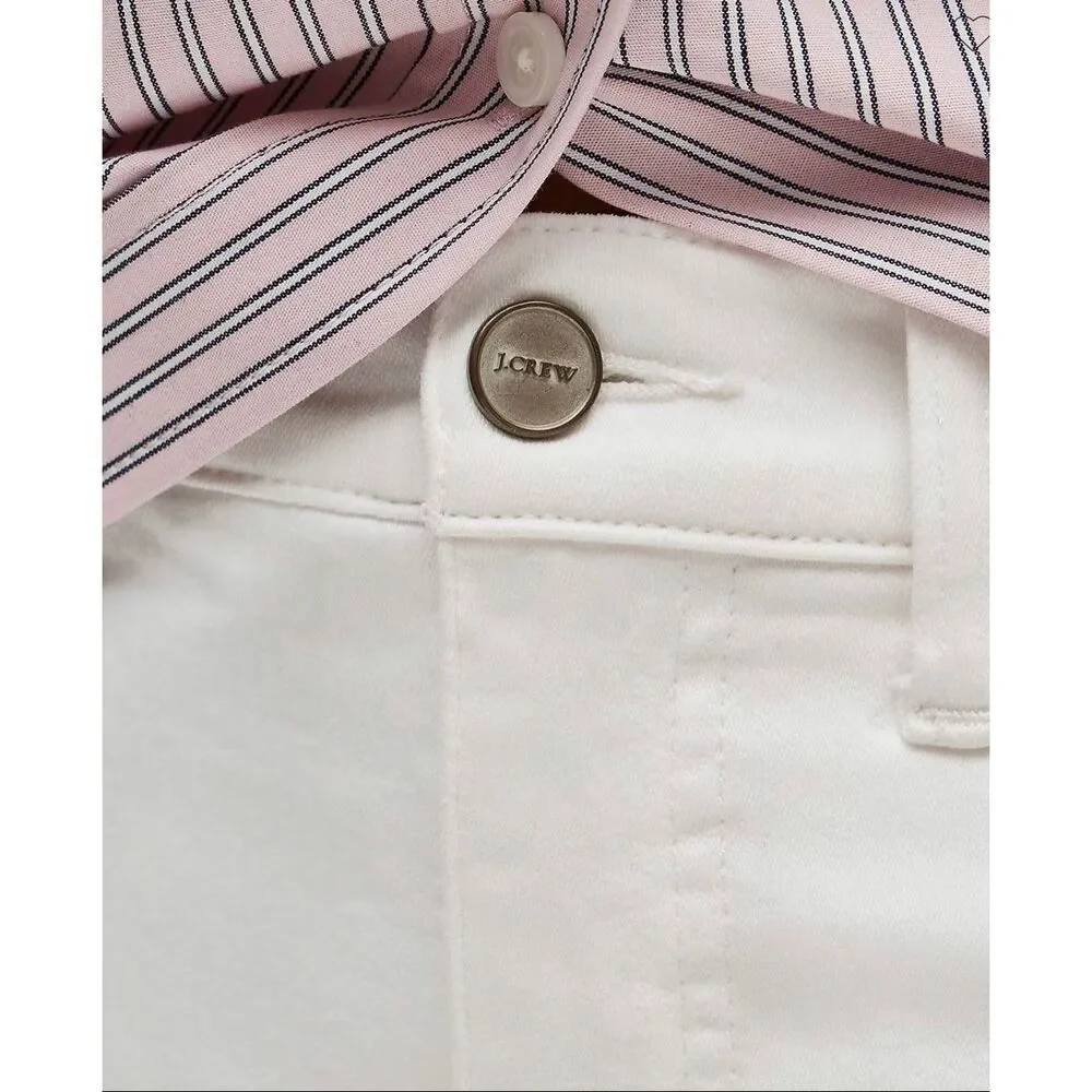 J. Crew Slim Wide White Jeans NWT Size 28